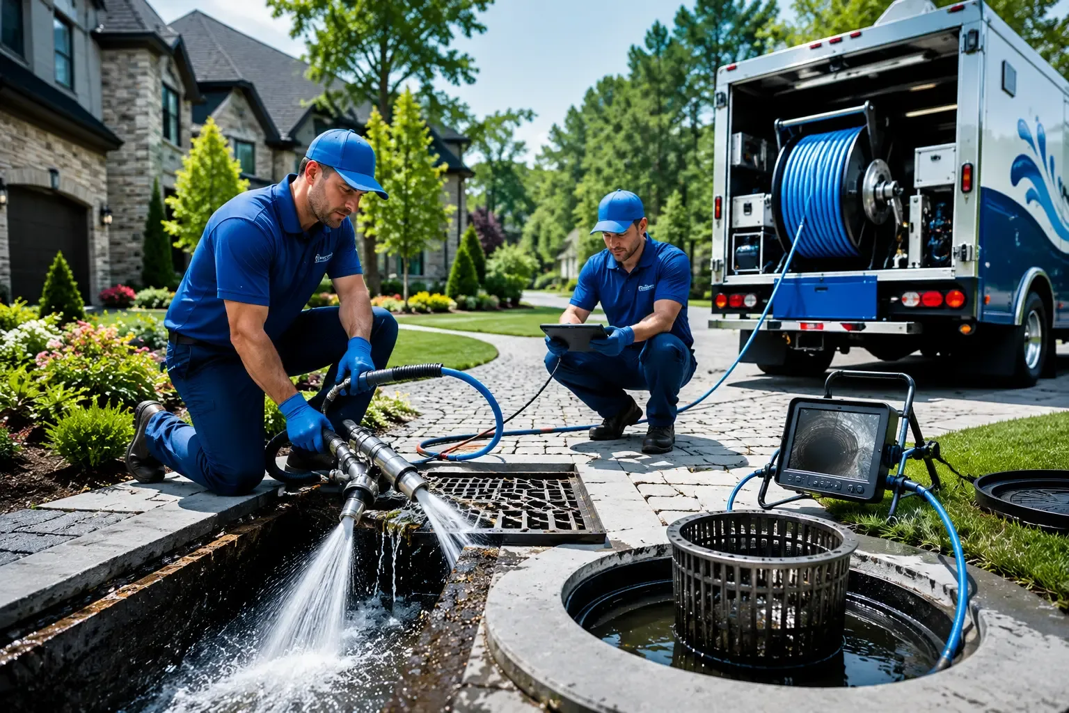 Local outdoor drain cleaning professionals in Cleghorn, IA